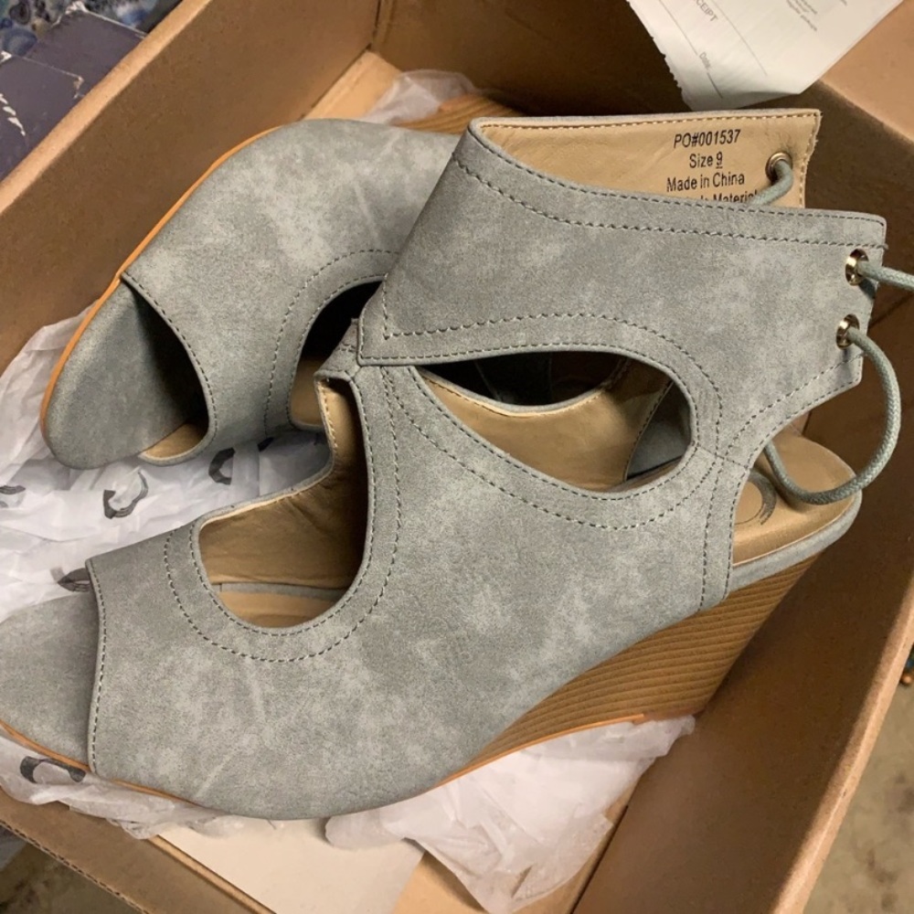 Wedge heel